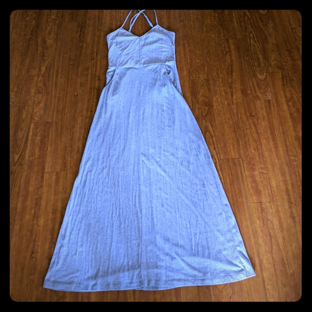 Purple Strappy Maxi dress, Size Sm, Volcom